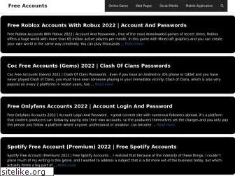 Fans free logins only 15+ Free