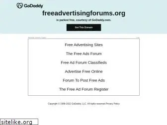 freeadvertisingforums.org