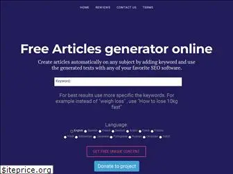 freearticlegenerator.com