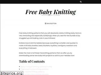 freebabyknitting.com