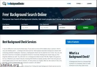 freebackgroundchecks.com