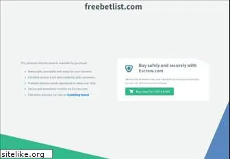 freebetlist.com