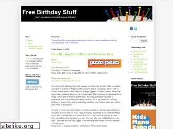 freebirthdaystuff.ca