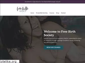 freebirthsociety.com