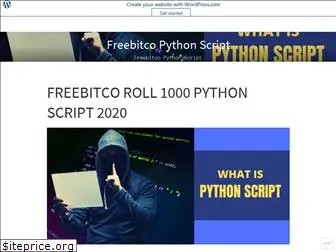 freebitcopython.wordpress.com