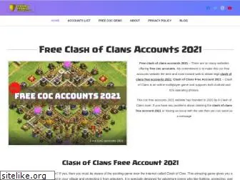 freecocaccounts.com