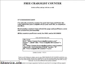 freecraigslistcounter.com