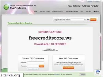 freecreditscore.ws