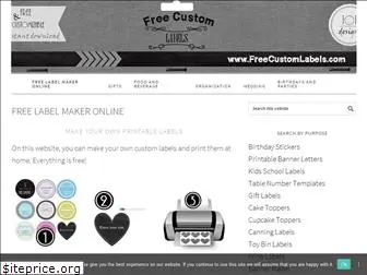 freecustomlabels.com