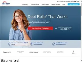 freedomdebtrelief.com