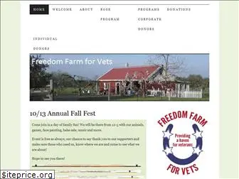 freedomfarmforvets.org