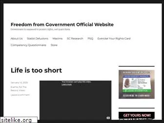 freedomfromgovernment.org