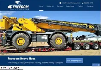 freedomheavyhaul.com