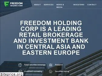 freedomholdingcorp.com