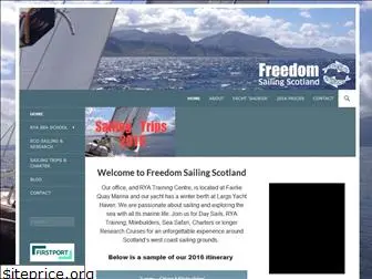 freedomsailingscotland.com