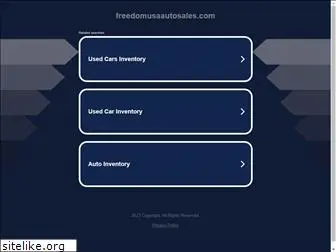 freedomusaautosales.com