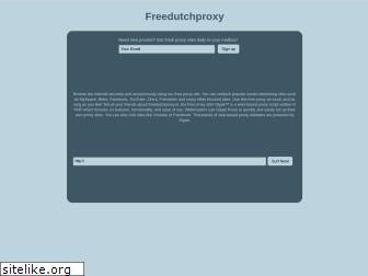 freedutchproxy.nl thumbnail