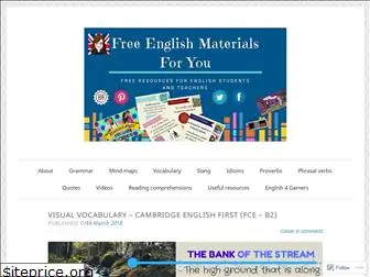 freeenglishmaterialsforyou.com