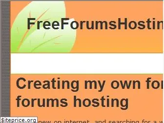 freeforumshosting.net