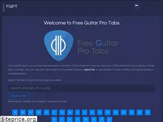 freeguitarprotabs.com