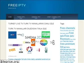 freeiptvm3ulist.com - free iptv m3u list