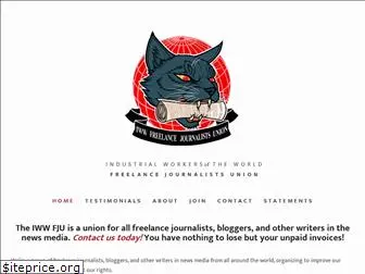 freelancejournalistsunion.org