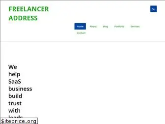 freelanceraddress.com