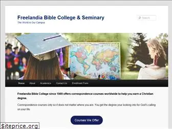 freelandiabiblecollege.com