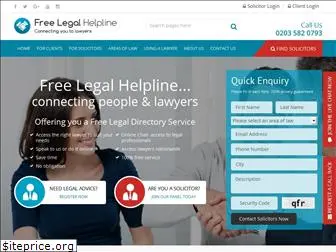 freelegalhelpline.co.uk