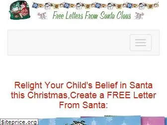 freelettersfromsantaclaus.com