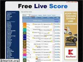 Top 33 Similar websites like freelivescore and alternatives