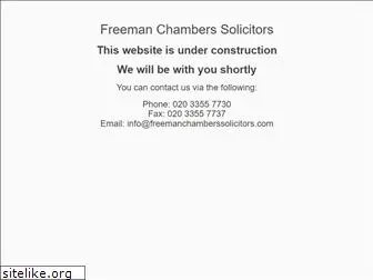 freemanchamberssolicitors.com
