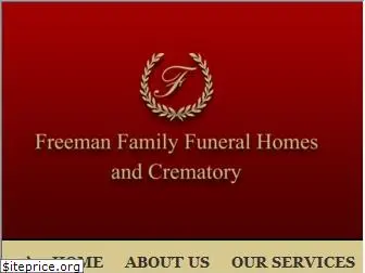 freemanfamilyfuneralhomes.com
