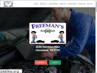 freemansautomotiverepair.com