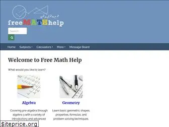 freemathhelp.com