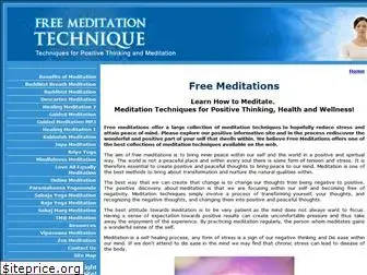 freemeditations.com