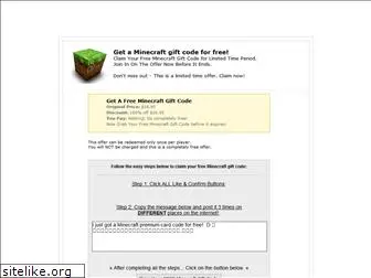 freeminecraftgiftcodes.net