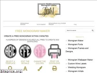 freemonogrammaker.com