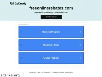 freeonlinerebates.com