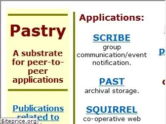 freepastry.org