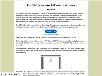 freepdfeditor.net