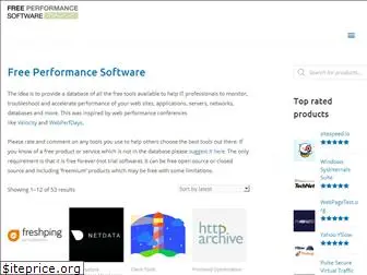 freeperformancesoftware.com