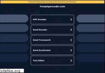 freephpencoder.com