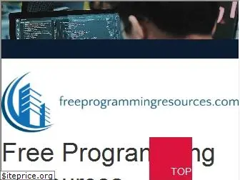 freeprogrammingresources.com
