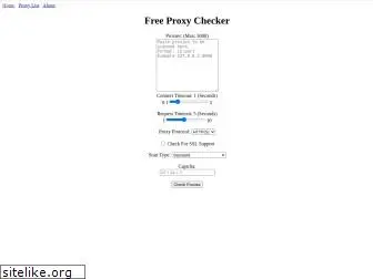 freeproxychecker.com