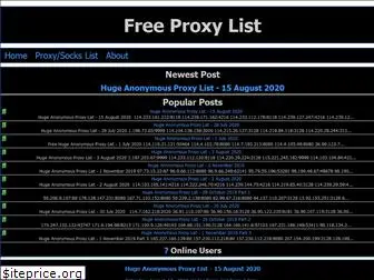 freeproxylist.xyz