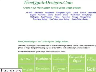 freequotedesigns.com