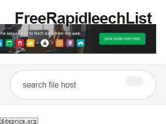 freerapidleechlist.com