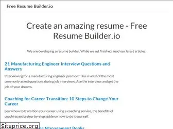 freeresumebuilder.io