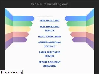 freesecureshredding.com